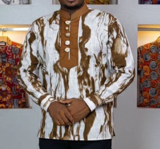 Chemise Africaine Élégante