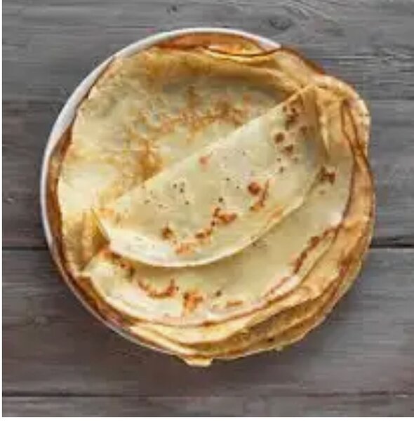 Crêpes bretonne nature