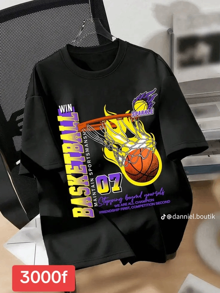 T-shirts tendance sport pour hommes