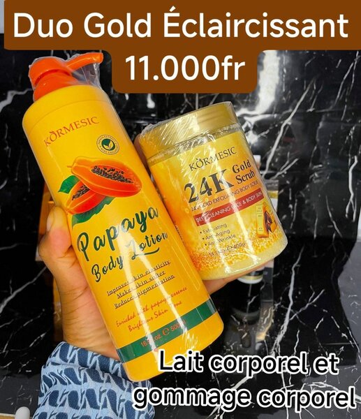 Duo Lait & Gommage teint clair