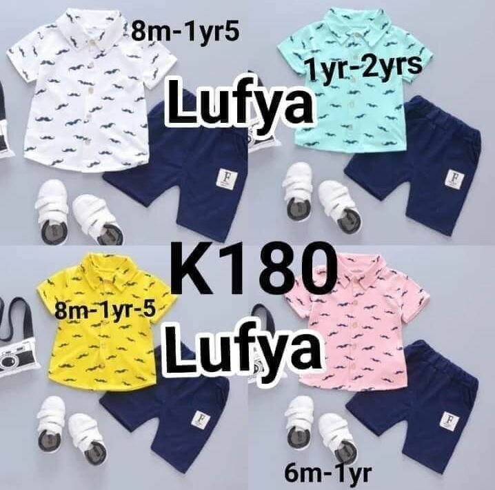 BABY BOY SHORTS+ SHIRTS