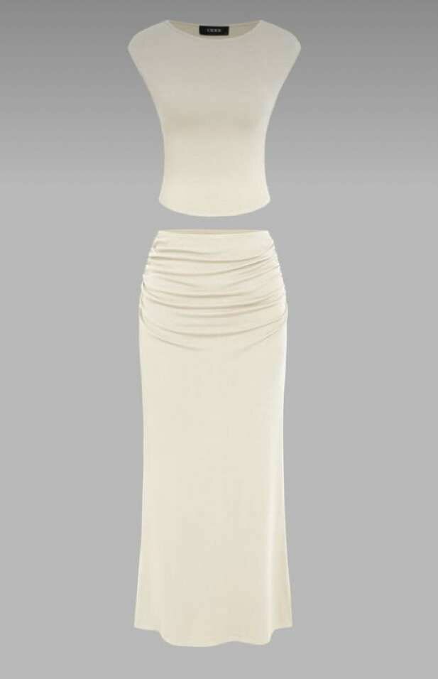 Straight maxi skirts