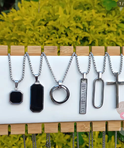 Pendentifs en acier inoxydable