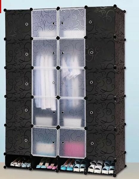 Plastic Cubes Wardrobe