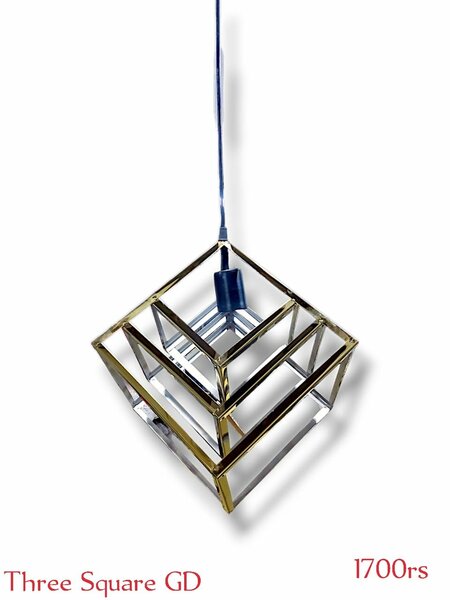 Three Square Semi Golden