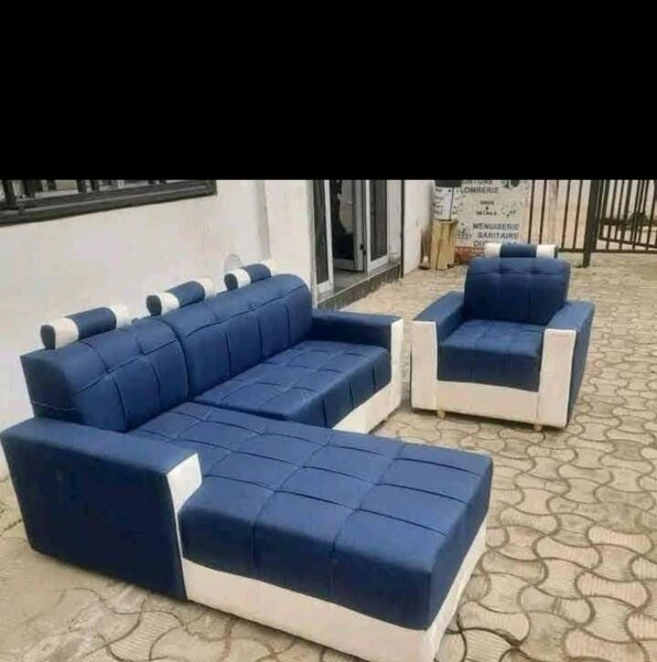 Canapé d'angle moderne 6places