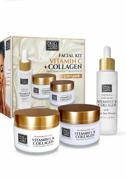 Ensemble pour le visage avec crème et sérum