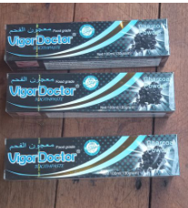 Un Lot De 3 PATES Dentifrice Blanchit Dents A Base De Charbon - Noir