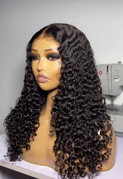 Double drawn pixie curls