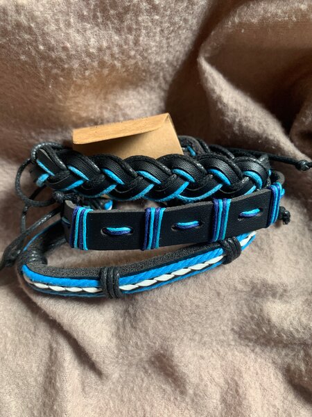 Bracelet en cuir style bohème