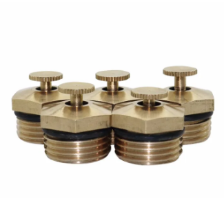 5 Pcs Brass Drip Agricultural Sprayer Fountain Nozzle Garden Lawn Sprinklers Head