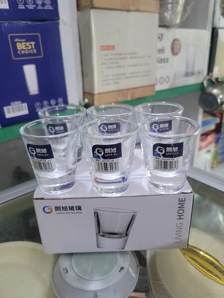 Verres à shot en verre