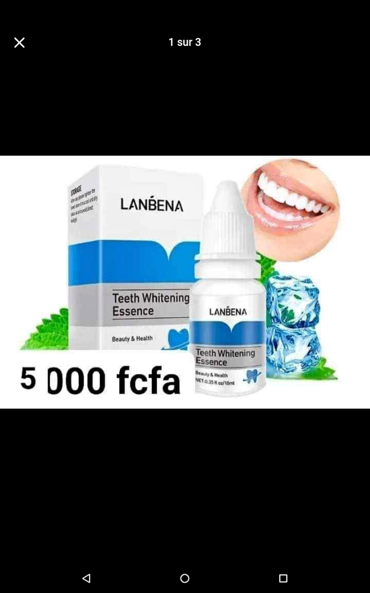 Lanbena contre les tâches dentaires