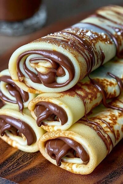 Crêpes au Nutella délicieuses