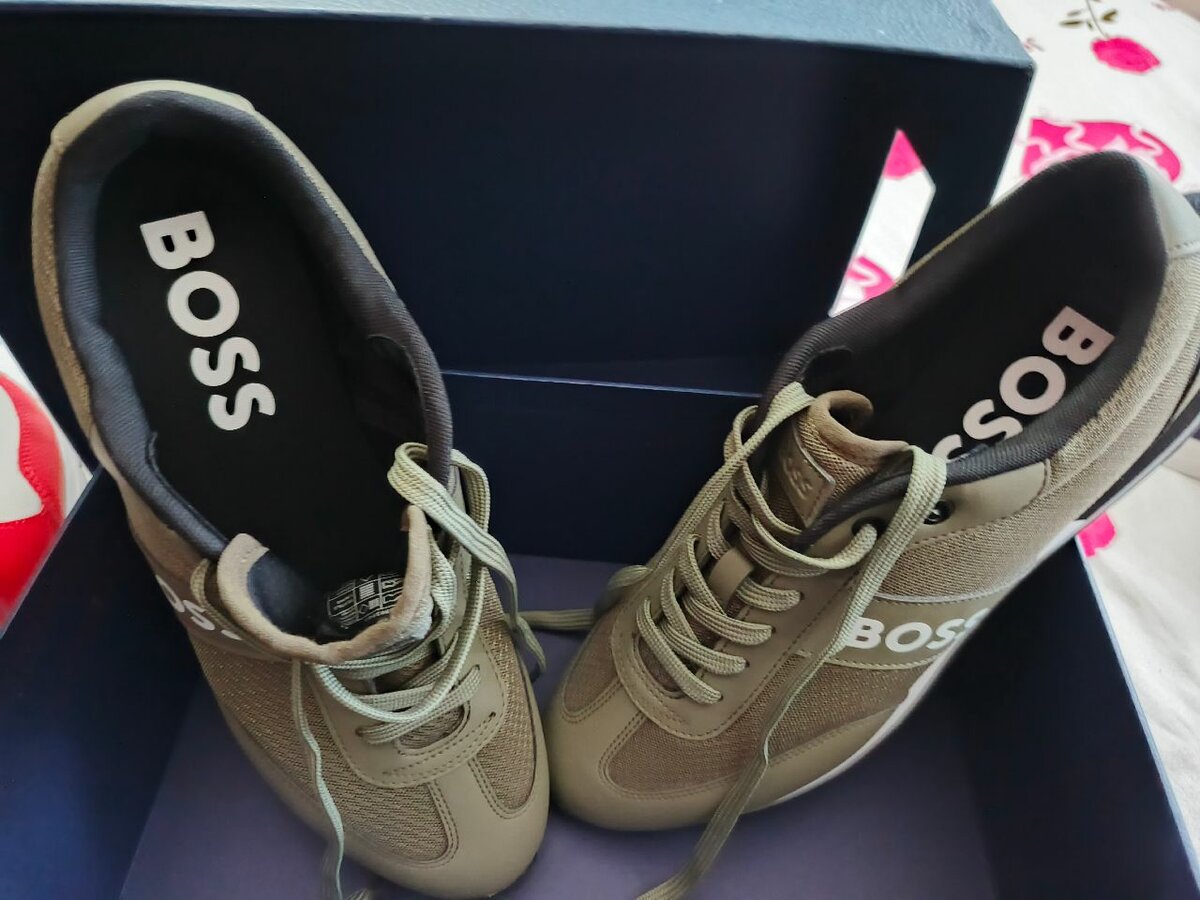 Sneakers BOSS Vert Moderne