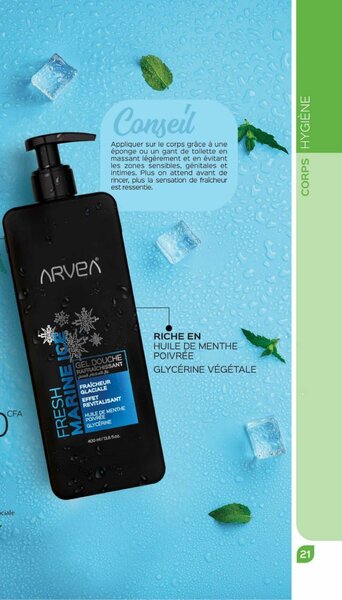 GEL DOUCHE ARVEA Homme