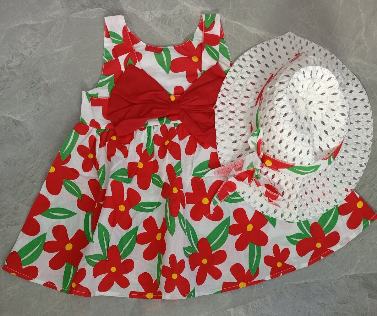 Robe Fleurie Bébé Été