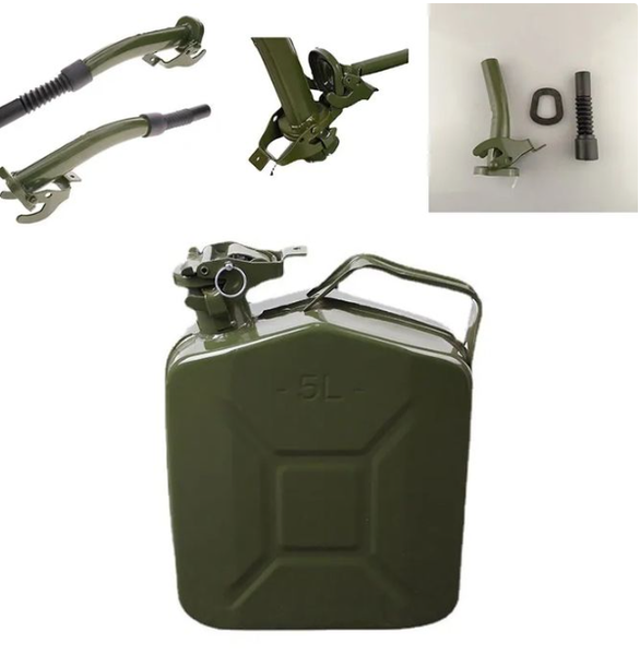 Gm Jerry Can+Bec Metal 20 Littre