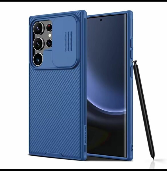 Coque Samsung S25 ultra bleu n