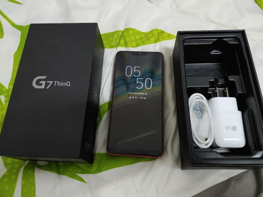 LG G7 ThinQ 128gb/6gb in box