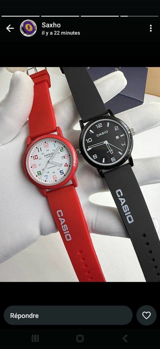 Montre Unisexe Sportive Casio