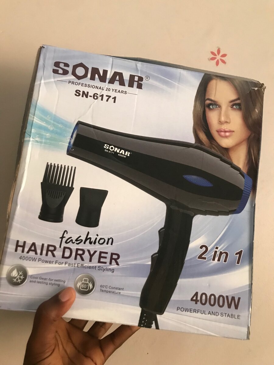 Sonar 2 in 1 dryer