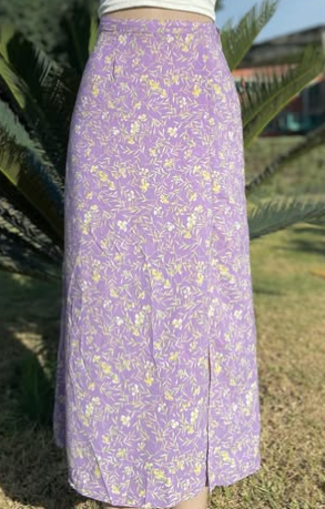 Fashionable very beautiful long skirt  size:M