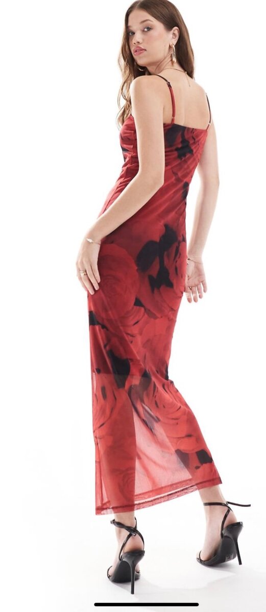 Robe Longue Florale Élégante