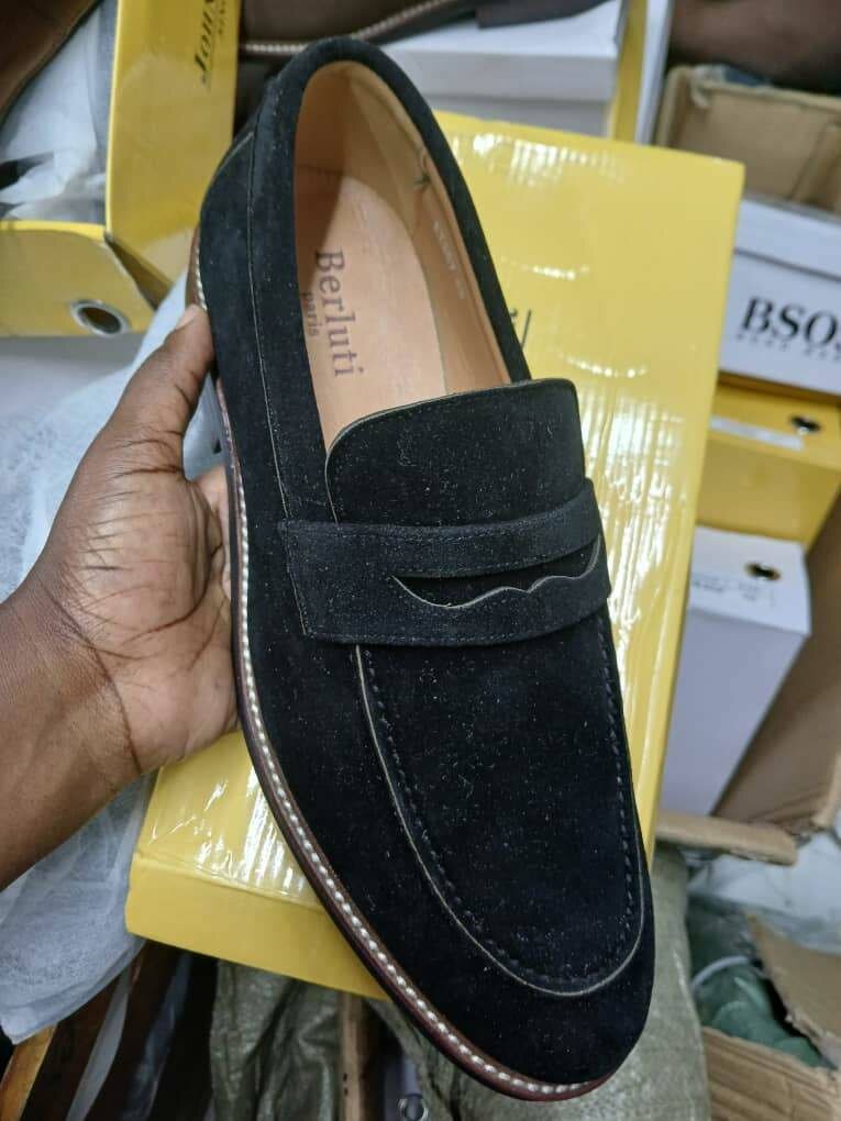 Mocassins en cuir Berluti