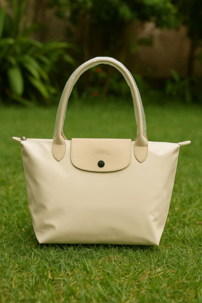 Sac à main Longchamp beige