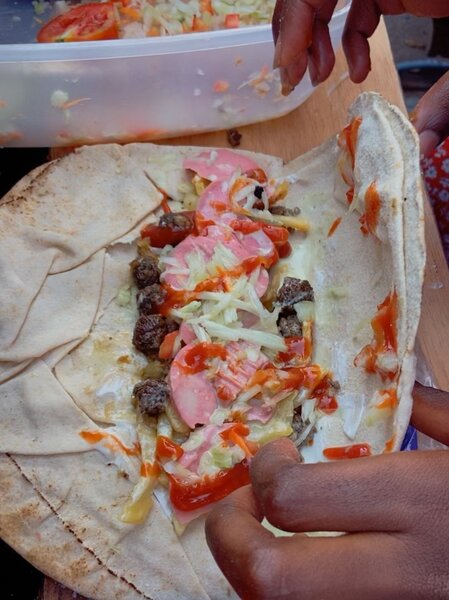 Sandwich Shawarma Savoureuse