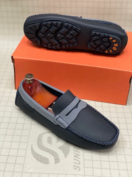 Mocassins en cuir pour hommes