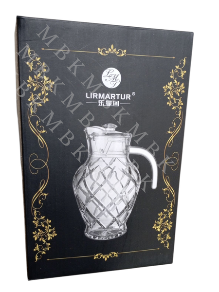 Carafe en verre Lirmartur 1300ml