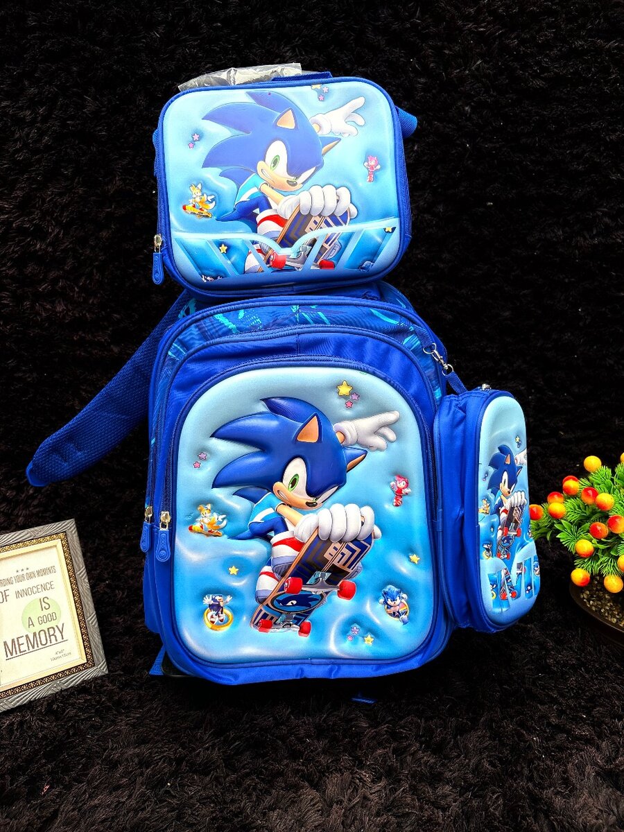 Ensemble Sacs à Dos Personnages Enfants