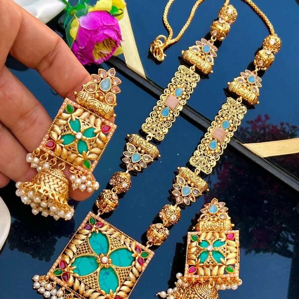 Ladies wedding Necklace and earrings