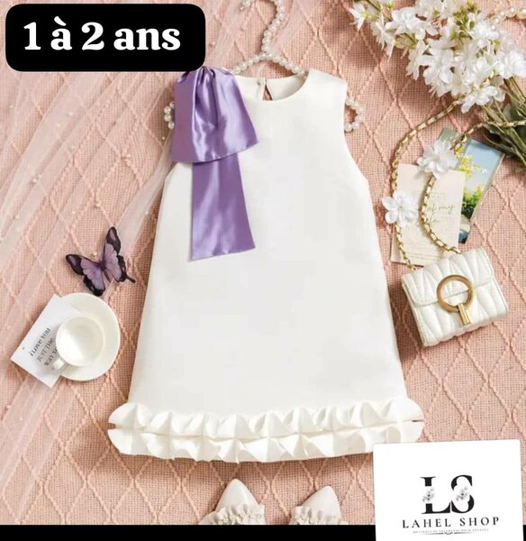 Robe Élégante Bébé Fille 1-2 Ans