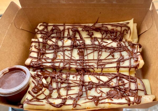 Crêpe au chocolat gourmand