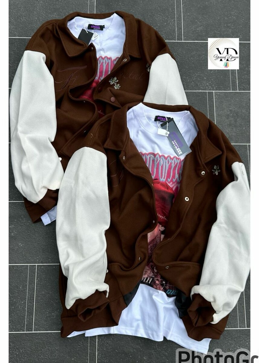 Vestes mode unisexes tendance