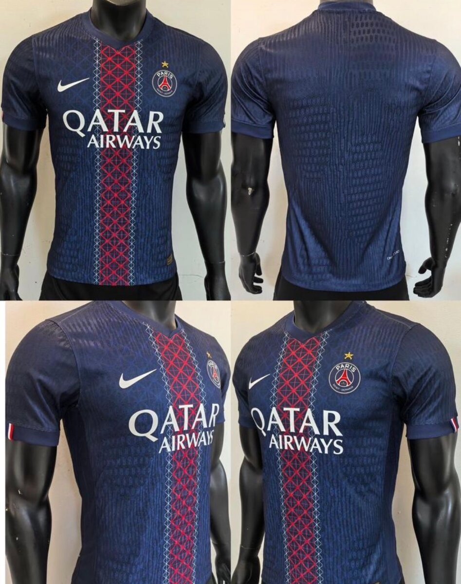 Maillot de Football Bleu PSG