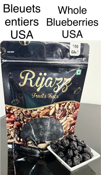 Dried Whole Blueberries USA