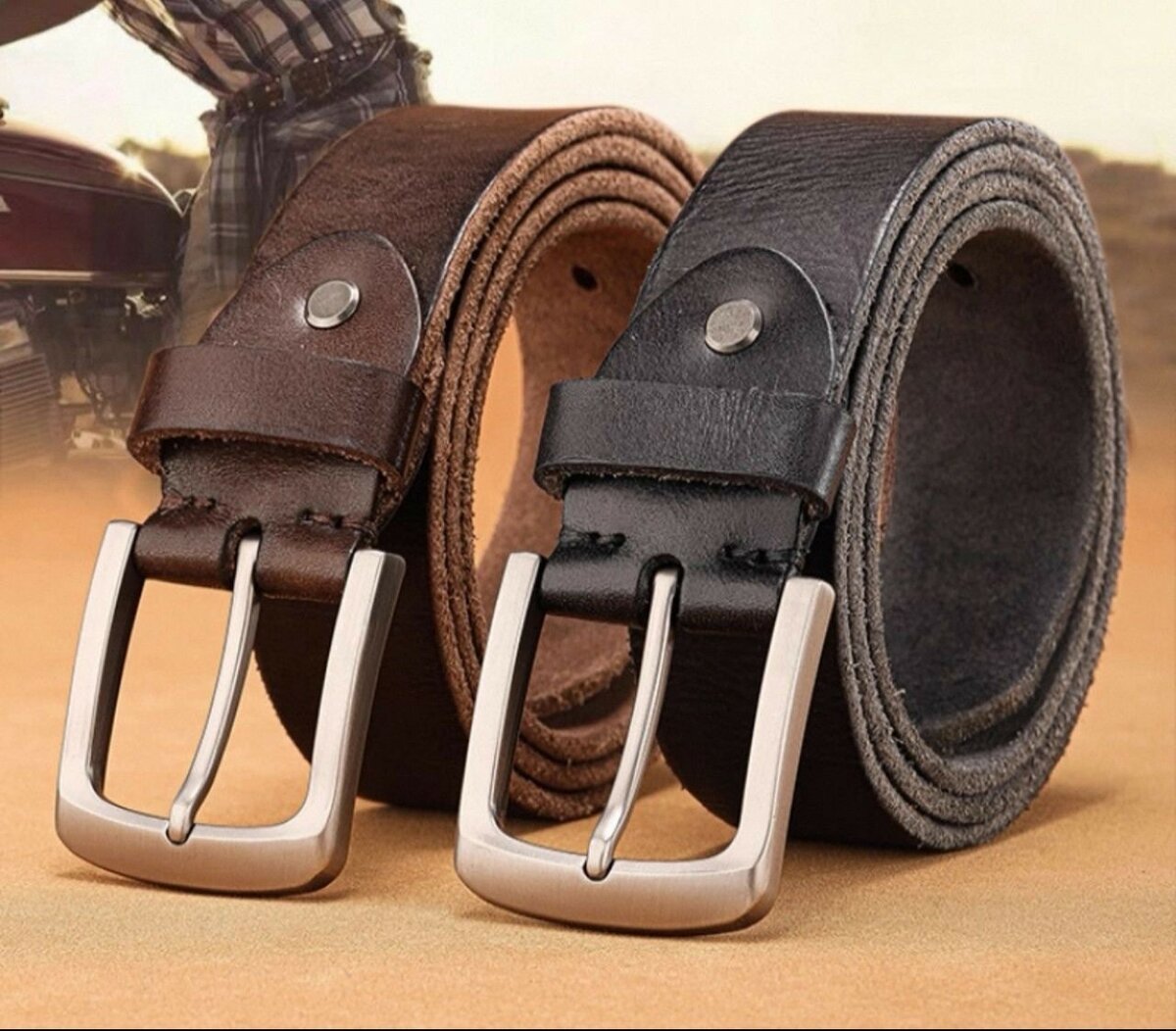 Ceinture en cuir