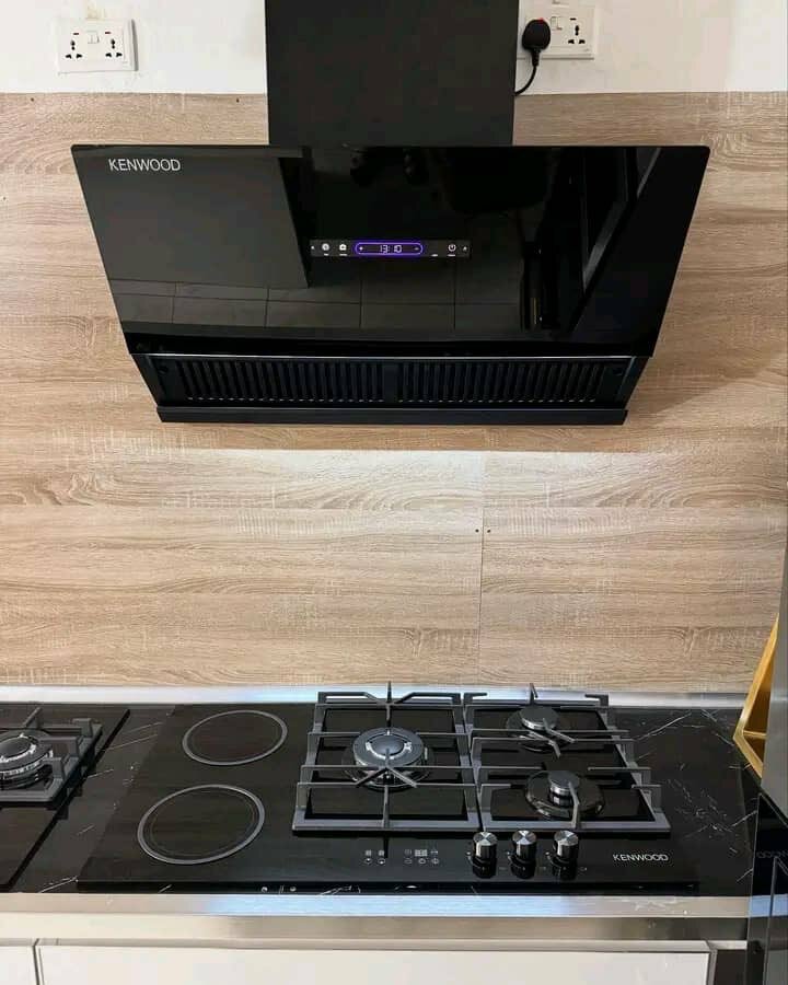 Efficient Kenwood Extractor Hood Black Glass Design