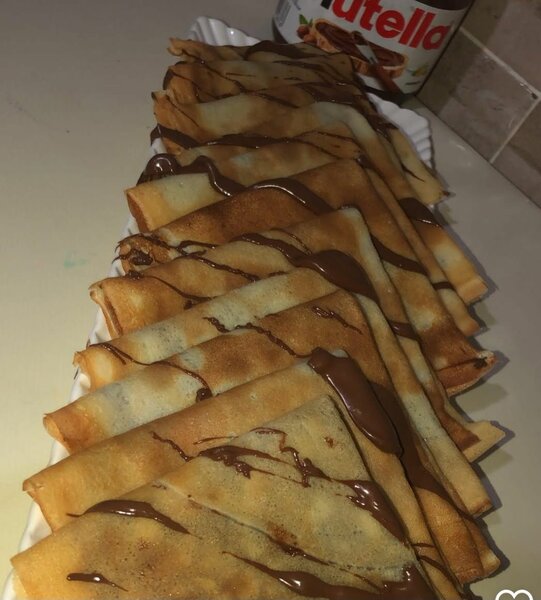 Crêpes nutella