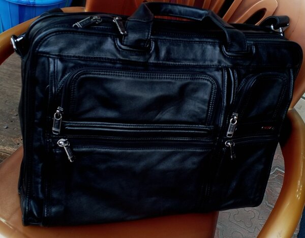 Sacoche en cuir élégante