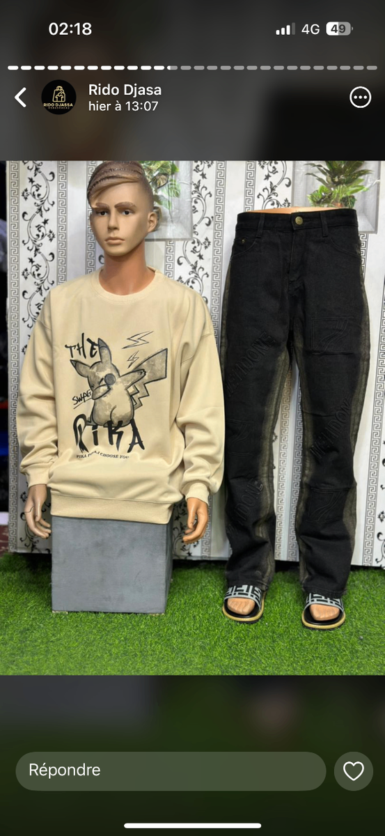 Tenue décontractée homme