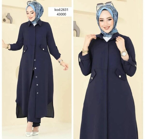 Veste longue élégante femme