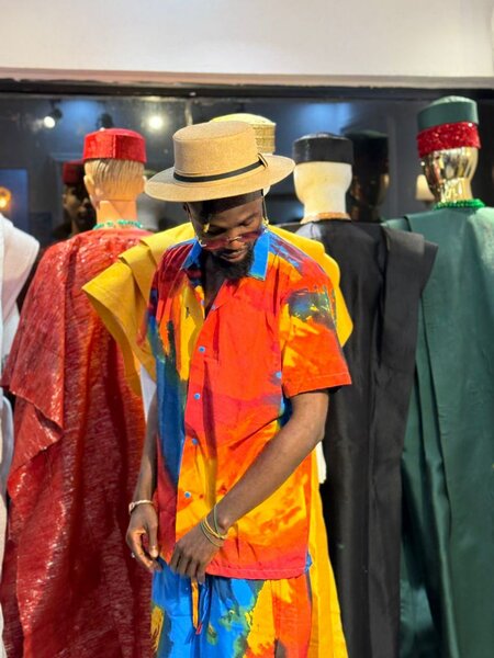 Robe d'été tropicale vibrante