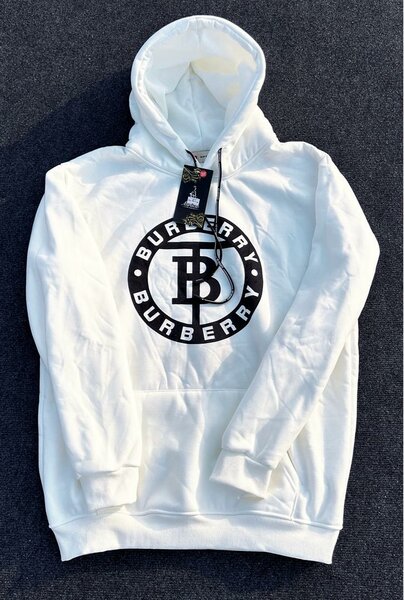 Sweat à Capuche Blanc