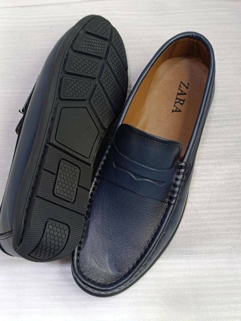 Mocassins élégants en cuir homme
