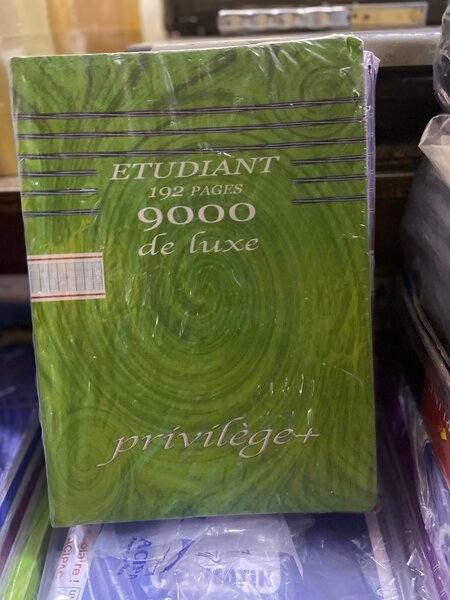 Cahier Étudiant 192 Pages Luxe